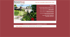 Desktop Screenshot of bonnytonhouse.co.uk