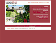Tablet Screenshot of bonnytonhouse.co.uk